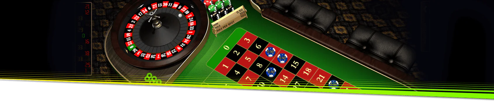 European Roulette Low Stakes